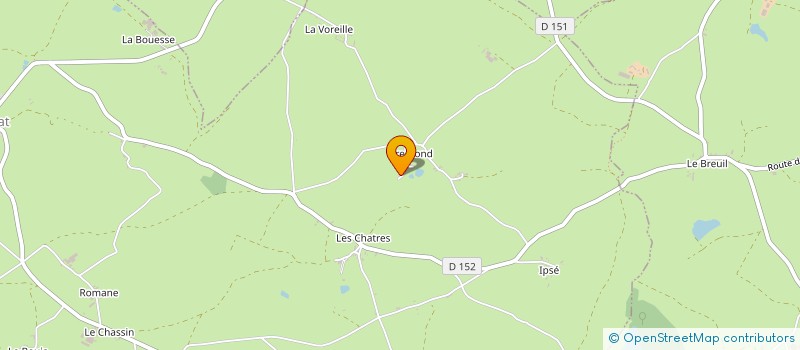 localisation de l'entreprise MONSIEUR JIMMY PAIN  MAZIRAT