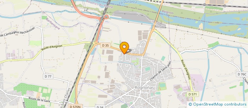 localisation de l'entreprise MONSIEUR JIMMY PATRAC  ROGNONAS