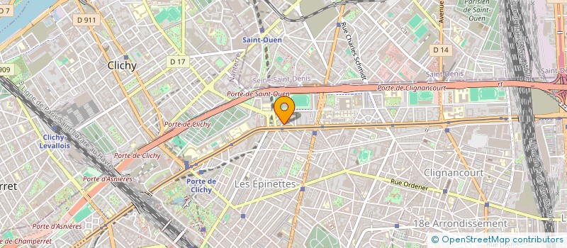 localisation de l'entreprise MONSIEUR JIMMY PEROIS  PARIS