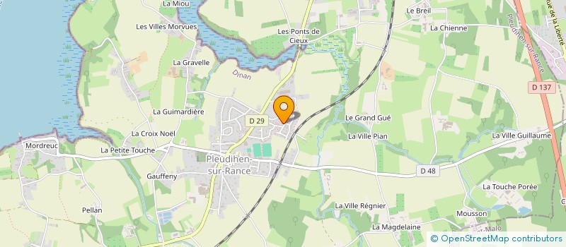 localisation de l'entreprise MONSIEUR JIMMY PETIT  PLEUDIHEN-SUR-RANCE