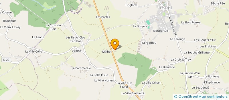 localisation de l'entreprise MONSIEUR JIMMY PILLE  LE FIL