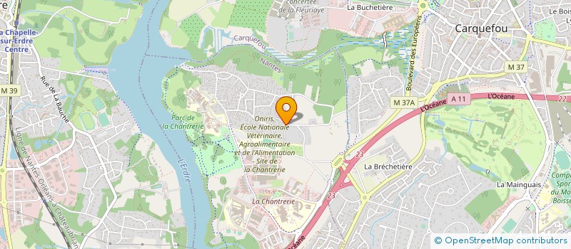 localisation de l'entreprise MONSIEUR JIMMY PINEL à NANTES