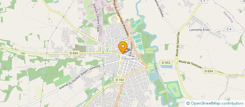 localisation de l'entreprise MONSIEUR JIMMY PISTER  FLEURANCE