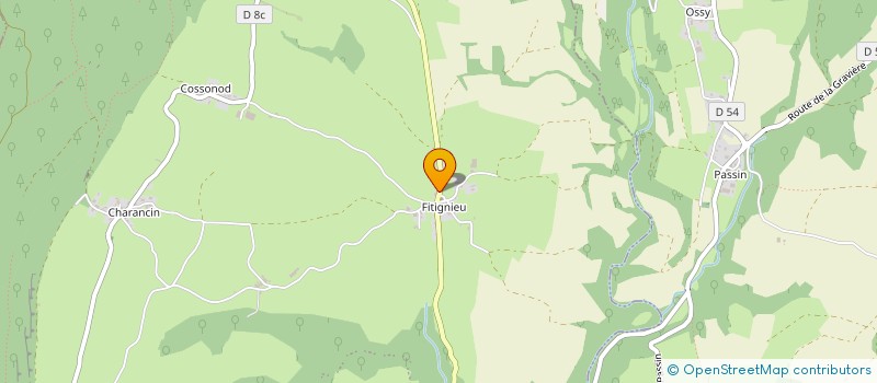 localisation de l'entreprise MONSIEUR JIMMY PITTET  VALROMEY-SUR-SERAN