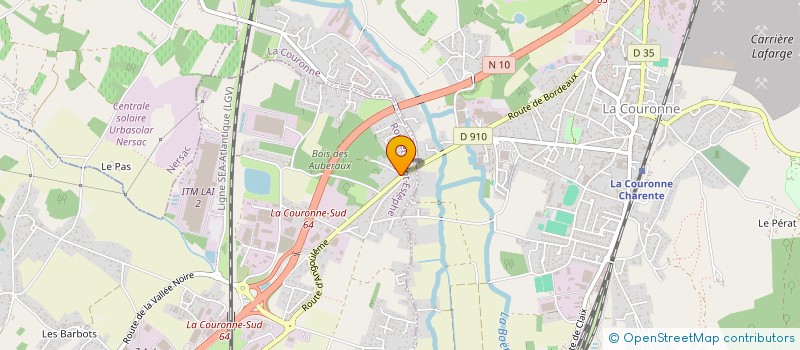 localisation de l'entreprise MONSIEUR JIMMY POLY  NERSAC