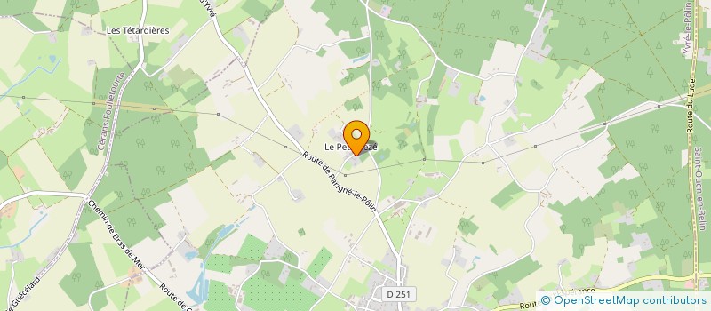 localisation de l'entreprise MONSIEUR JIMMY PORTEBOEUF  YVRE LE POLIN