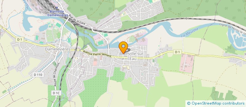 localisation de l'entreprise MONSIEUR JIMMY POUGEUX  BLAINVILLE-SUR-L'EAU