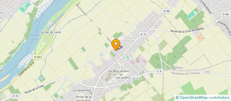 localisation de l'entreprise MONSIEUR JIMMY PRIESTLEY à VINEUIL