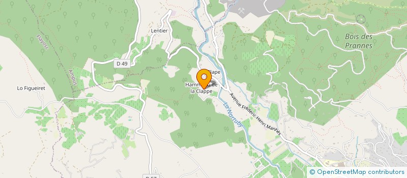 localisation de l'entreprise MONSIEUR JIMMY RAISON  DRAGUIGNAN