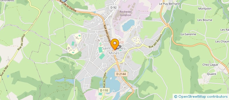 localisation de l'entreprise MONSIEUR JIMMY REINARD  MIREMONT