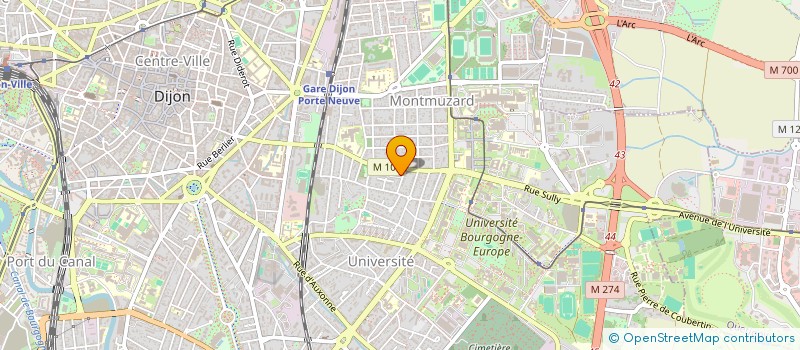 localisation de l'entreprise MONSIEUR JIMMY RENET  FONTAINE-LES-DIJON