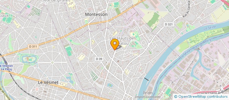 localisation de l'entreprise MONSIEUR JIMMY REZA  CHATOU