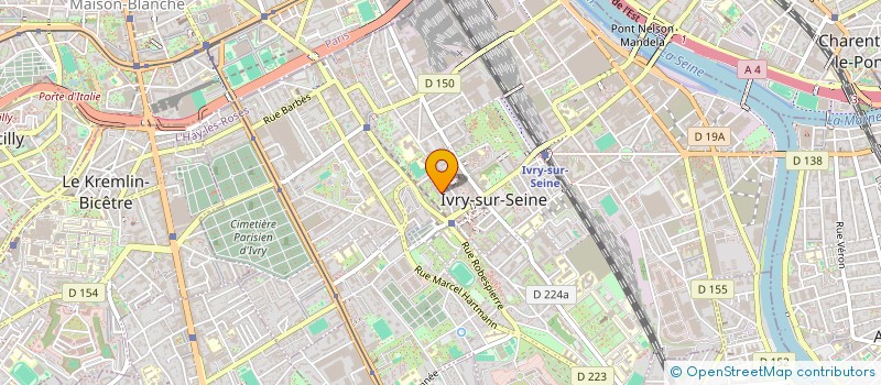 localisation de l'entreprise MONSIEUR JIMMY RICHARD  IVRY-SUR-SEINE