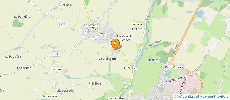 localisation de l'entreprise MONSIEUR JIMMY RICHET à LYS-HAUT-LAYON