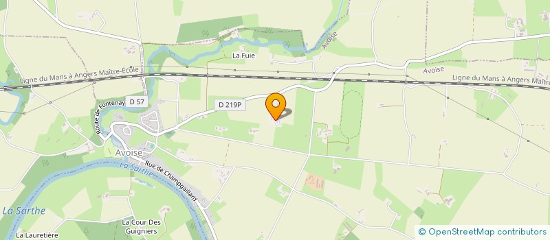 localisation de l'entreprise MONSIEUR JIMMY ROCH  AVOISE