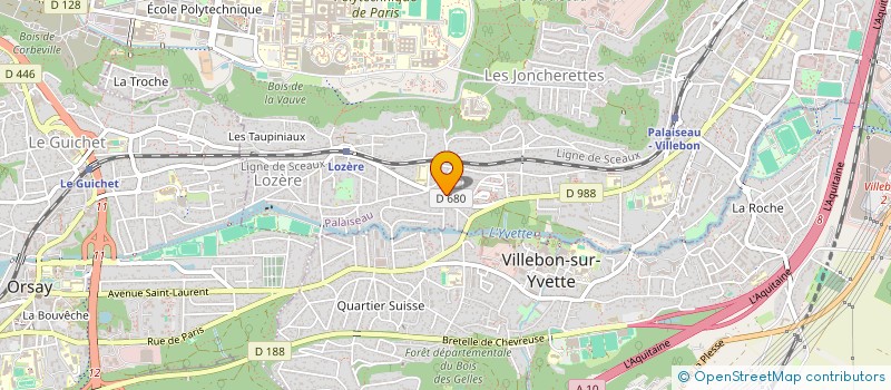 localisation de l'entreprise MONSIEUR JIMMY ROYAU à PALAISEAU