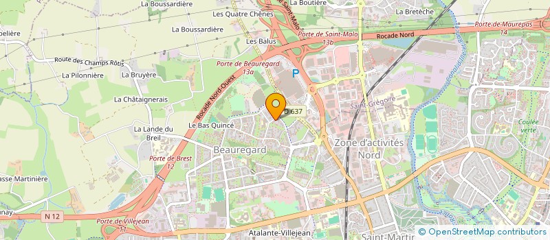 localisation de l'entreprise MONSIEUR JIMMY RUSH à RENNES
