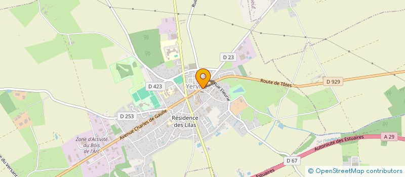 localisation de l'entreprise MONSIEUR JIMMY SAINT YVES  YVETOT