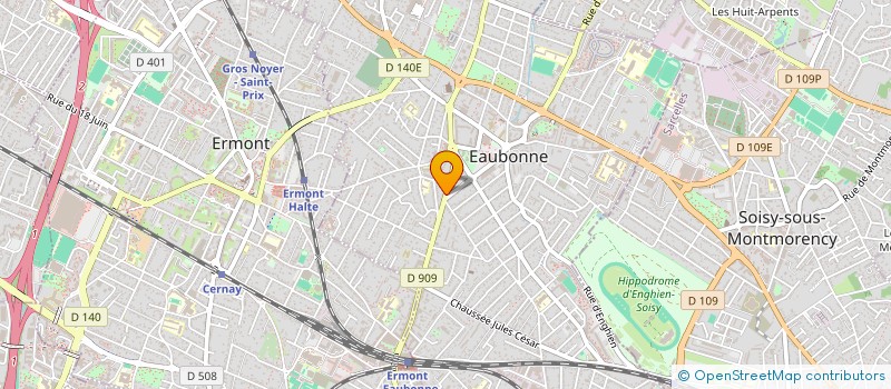localisation de l'entreprise MONSIEUR JIMMY SAINTURAT à EAUBONNE