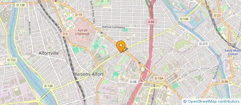 localisation de l'entreprise MONSIEUR JIMMY SAYAMOUNGKHOUNE  MAISONS-ALFORT