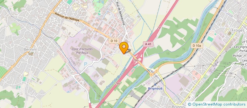 localisation de l'entreprise MONSIEUR JIMMY SCHEID  CROLLES