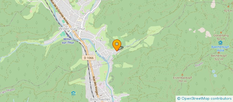 localisation de l'entreprise MONSIEUR JIMMY SCHNEIDER  WILLER-SUR-THUR