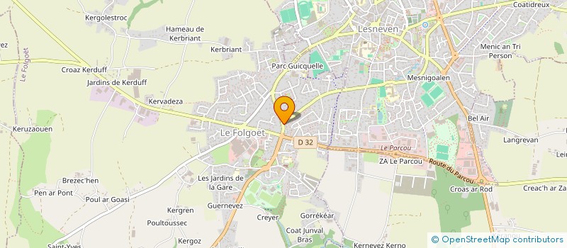 localisation de l'entreprise MONSIEUR JIMMY SCOUR  LANARVILY