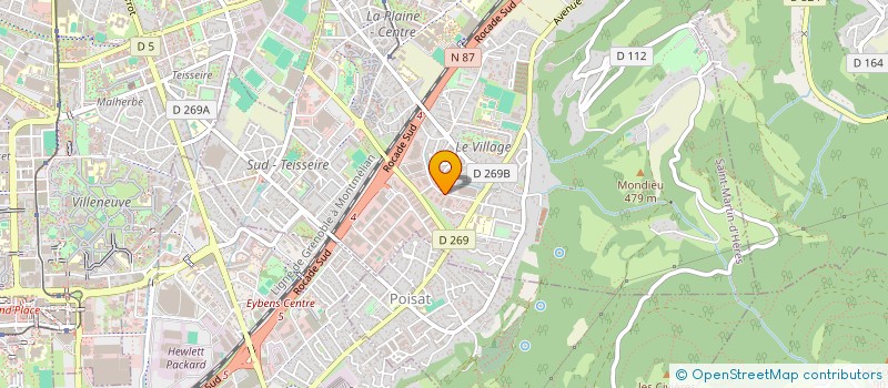 localisation de l'entreprise MONSIEUR JIMMY SELGRAD à SAINT-MARTIN-D'HERES