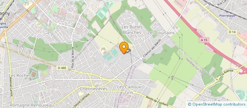 localisation de l'entreprise MONSIEUR JIMMY SPITAELS à CONFLANS-SAINTE-HONORINE
