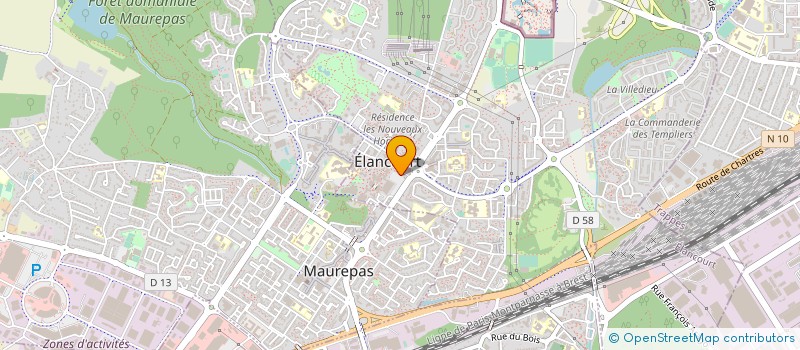 localisation de l'entreprise MONSIEUR JIMMY STEINBACH à ELANCOURT