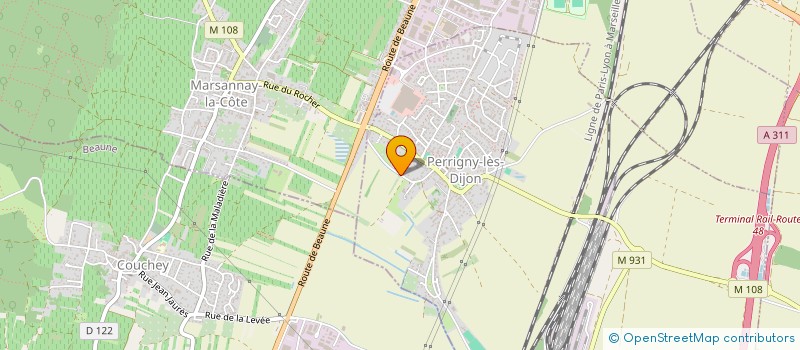 localisation de l'entreprise MONSIEUR JIMMY STENEGRE  PERRIGNY-LES-DIJON