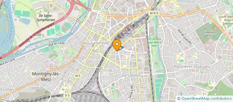 localisation de l'entreprise MONSIEUR JIMMY STEPHAN  METZ