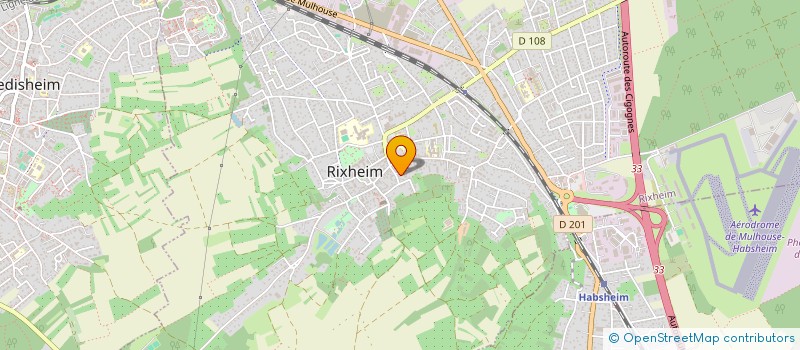 localisation de l'entreprise MONSIEUR JIMMY STOCKER  RIXHEIM