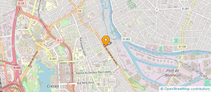 localisation de l'entreprise MONSIEUR JIMMY SYCHAREUNH  CRETEIL