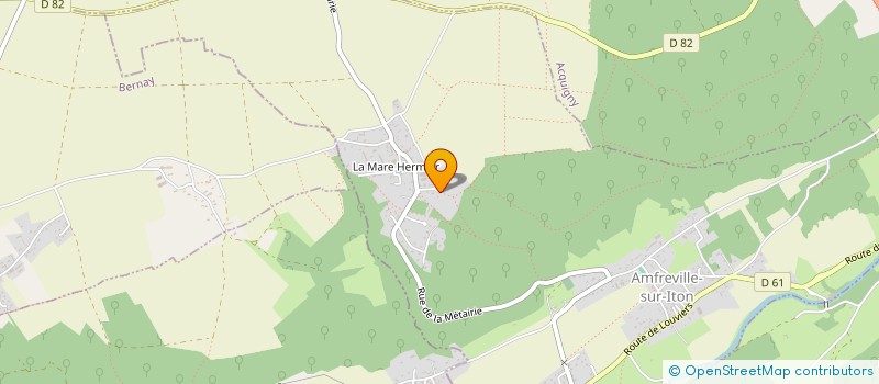 localisation de l'entreprise MONSIEUR JIMMY THIERRY  AMFREVILLE-SUR-ITON