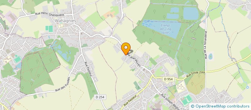 localisation de l'entreprise MONSIEUR JIMMY THOUA  THUMERIES