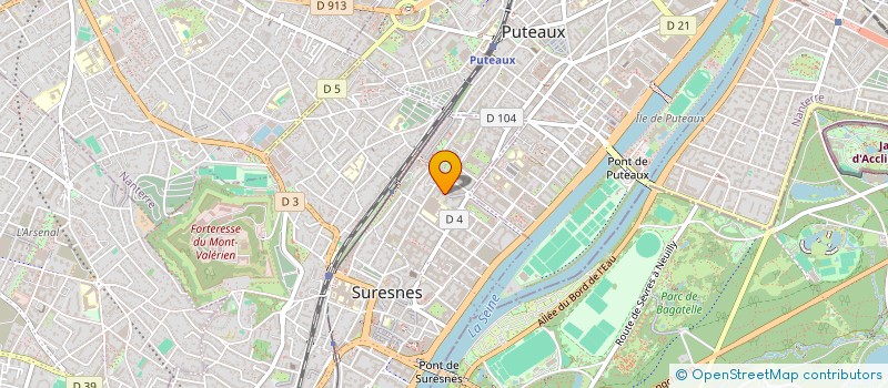 localisation de l'entreprise MONSIEUR JIMMY TIROLIEN  SURESNES