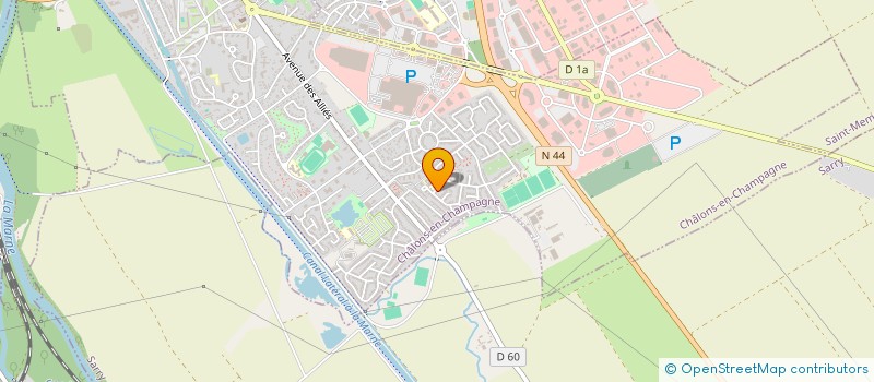 localisation de l'entreprise MONSIEUR JIMMY TOQUART  SAINT-ETIENNE-AU-TEMPLE