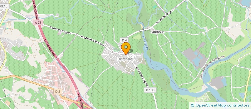 localisation de l'entreprise MONSIEUR JIMMY TOURAINNE  BRIGNAC