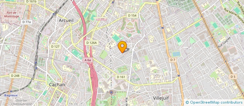 localisation de l'entreprise MONSIEUR JIMMY TRAN  VILLEJUIF