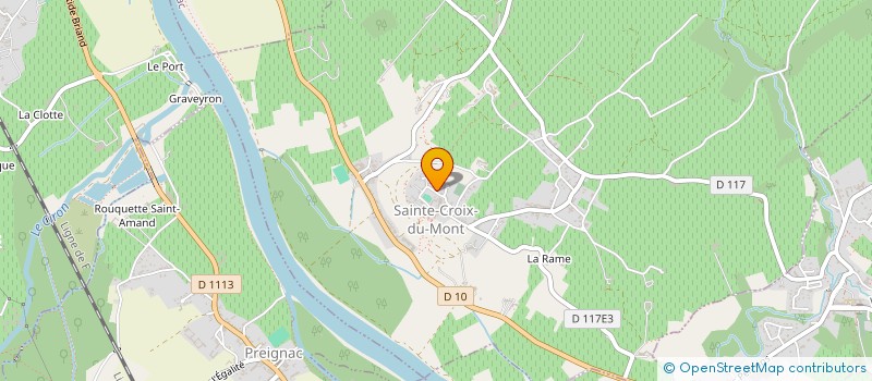 localisation de l'entreprise MONSIEUR JIMMY TREMY  SAINTE-CROIX-DU-MONT