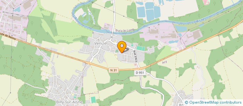 localisation de l'entreprise MONSIEUR JIMMY TRIART  VENIZEL