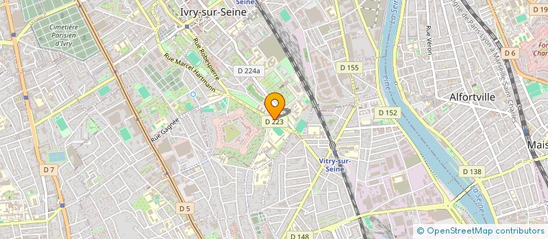 localisation de l'entreprise MONSIEUR JIMMY TSAMAS  IVRY-SUR-SEINE