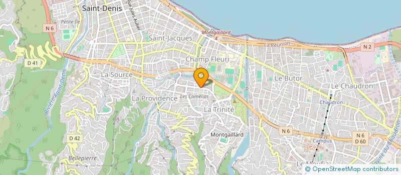 localisation de l'entreprise MONSIEUR JIMMY TURPIN à SAINT-DENIS