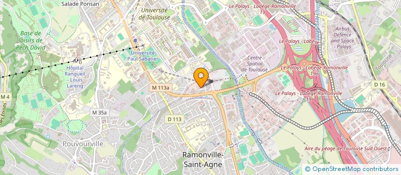 localisation de l'entreprise MONSIEUR JIMMY VANMEERBECQ  RAMONVILLE-SAINT-AGNE