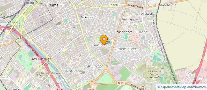 localisation de l'entreprise MONSIEUR JIMMY VICAIRE  REIMS