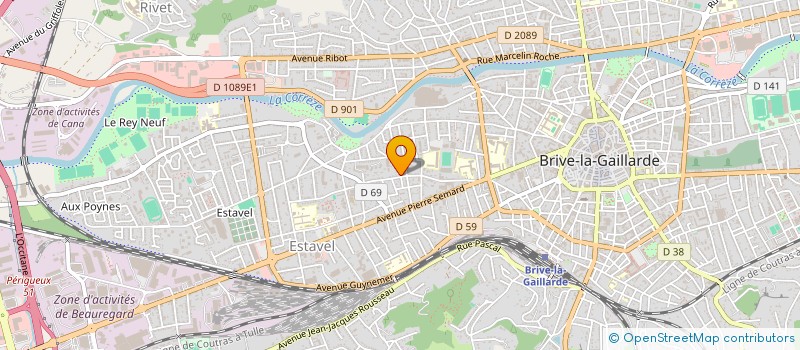 localisation de l'entreprise MONSIEUR JIMMY VILDIEU  SAINT-PANTALEON-DE-LARCHE