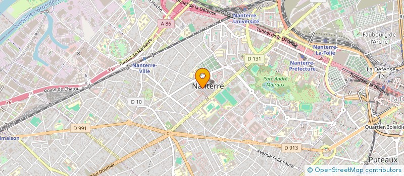 localisation de l'entreprise MONSIEUR JIMMY VIOLET à NANTERRE