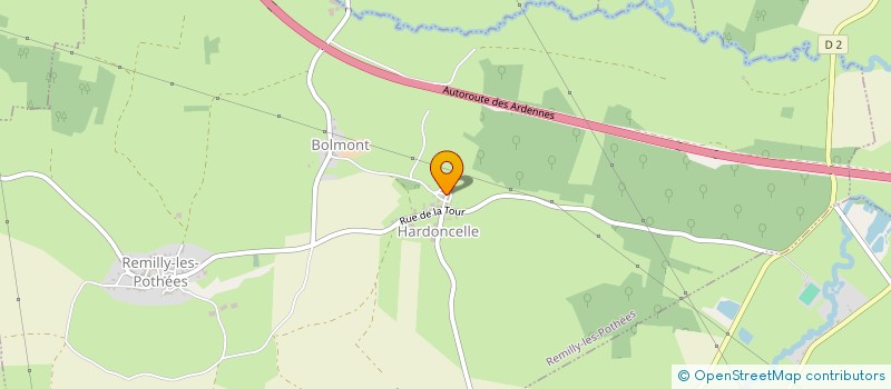 localisation de l'entreprise MONSIEUR JIMMY VOGT  REMILLY-LES-POTHEES