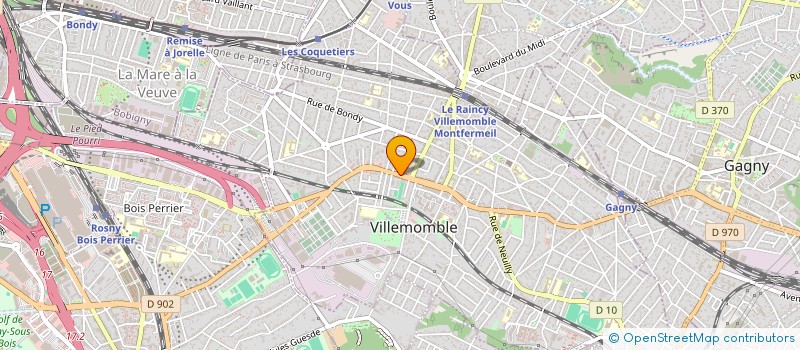 localisation de l'entreprise MONSIEUR JIMMY VOLSAN à VILLEMOMBLE